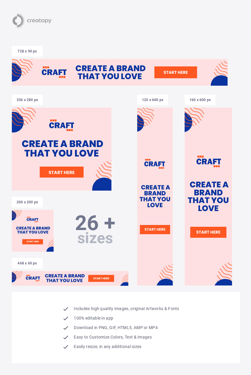 Create A Brand You Love - display