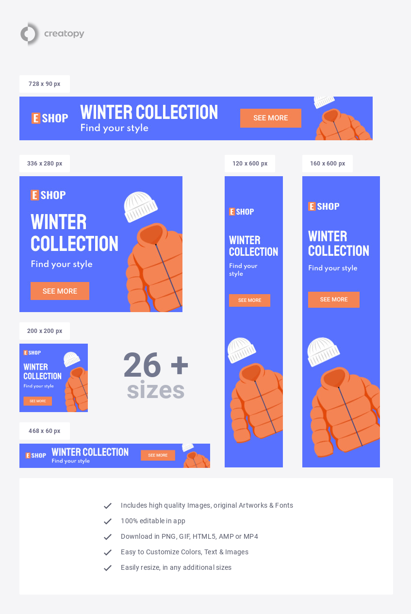 Find Your Style Winter Collection - display