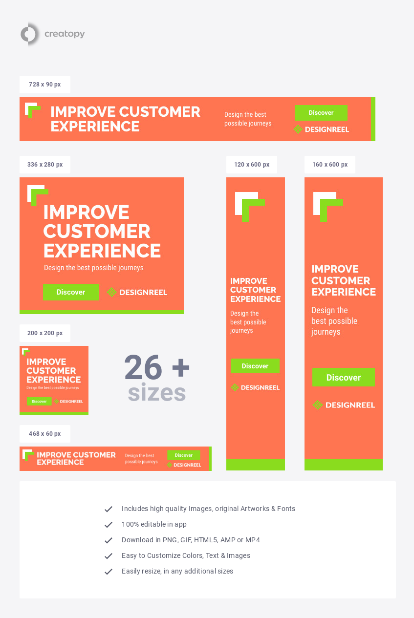 Improve Customer Experience  - display