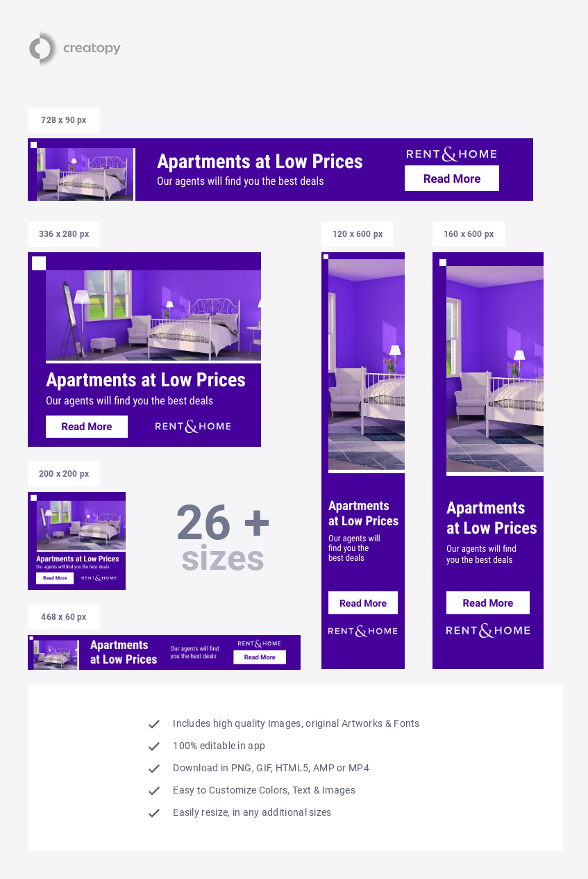 Best Apartments at Low Prices - display