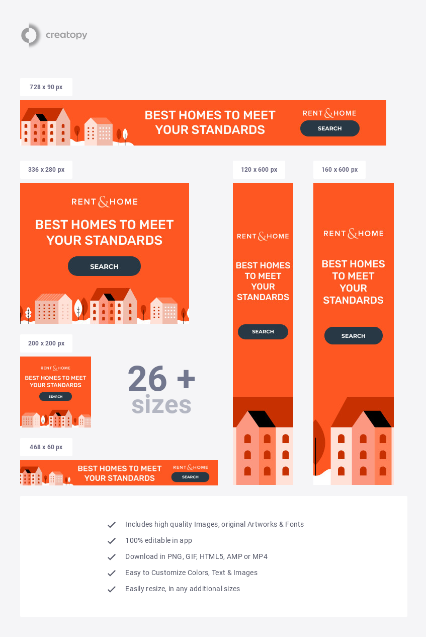 Best Homes to Meet Your Standards - display