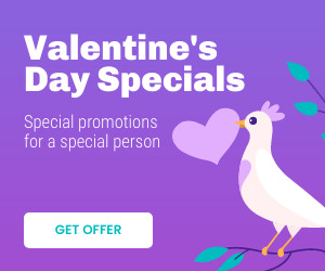 Valentine's Day Dove Specials Inline Rectangle 300x250