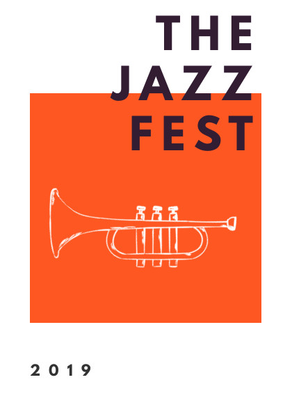 The Orange Jazz Fest – Flyer Template