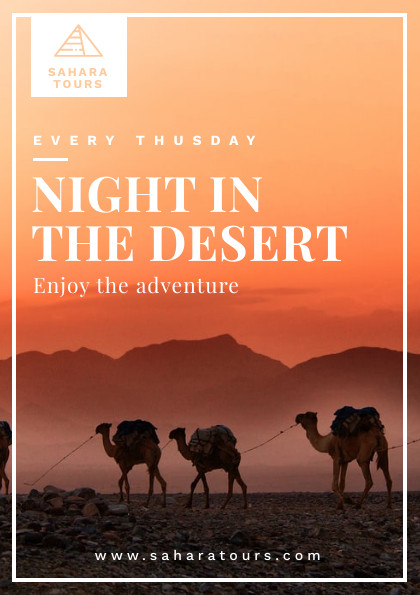 Night in the Dessert – Flyer Template