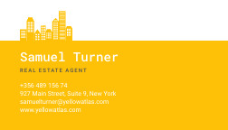 YellowAtlas Samuel Turner – Business Card Template 252x144