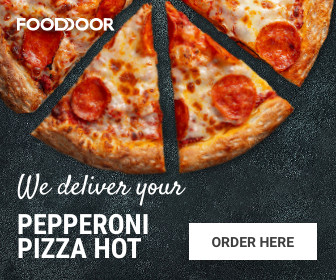 Pepperoni Pizza Delivery FoodDoor