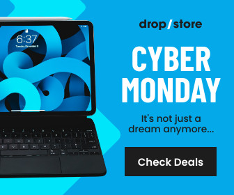 Cyber Monday Blue Laptop Dream