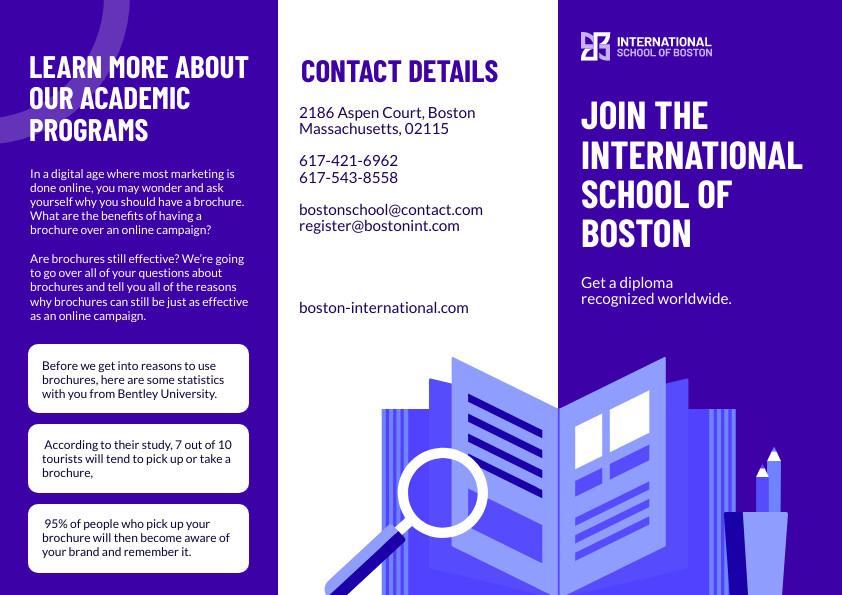 Purple International School of Boston Brochure