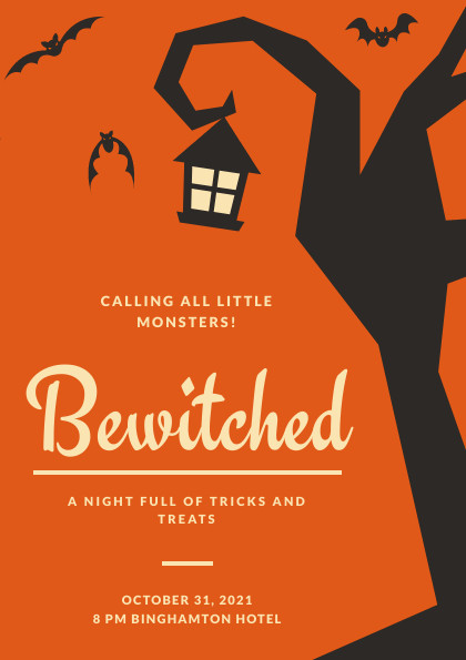 Halloween Bewitched Night Flyer