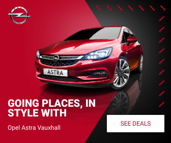 Red Opel Astra In Style
