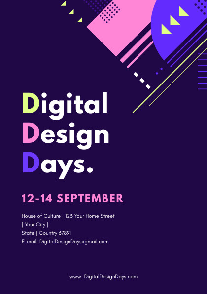 Digital Design Days – Flyer Template