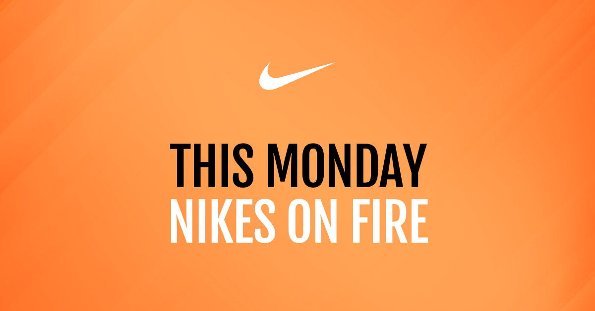 This Monday Nikes on Fire  Responsive Landscape Art 1200x628