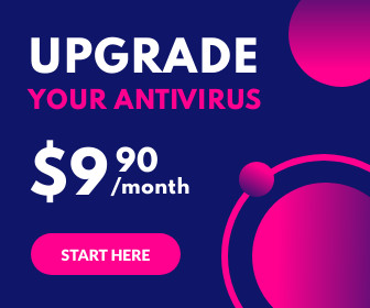 Blue Pink Upgrade Your Antivirus