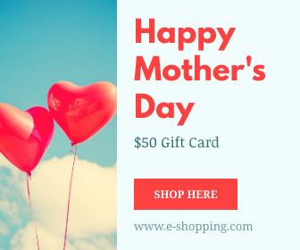 Mother's Day Hearth Balloons Gift Card 