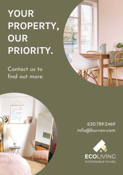 Your Property Our Priority – Flyer Template 420x595