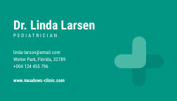 Meadows Private Clinic Business – Card Template