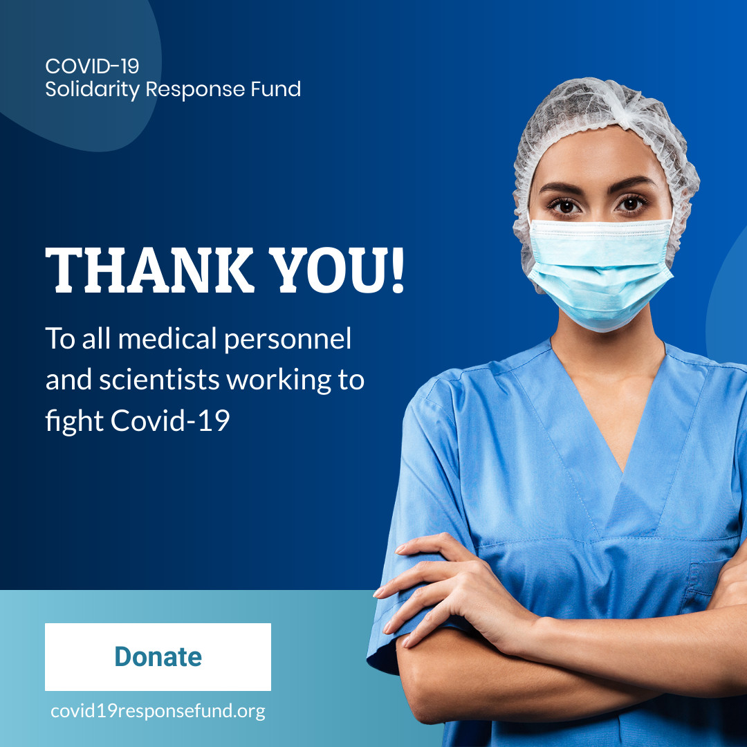 Thank you Doctors Donate against Covid19