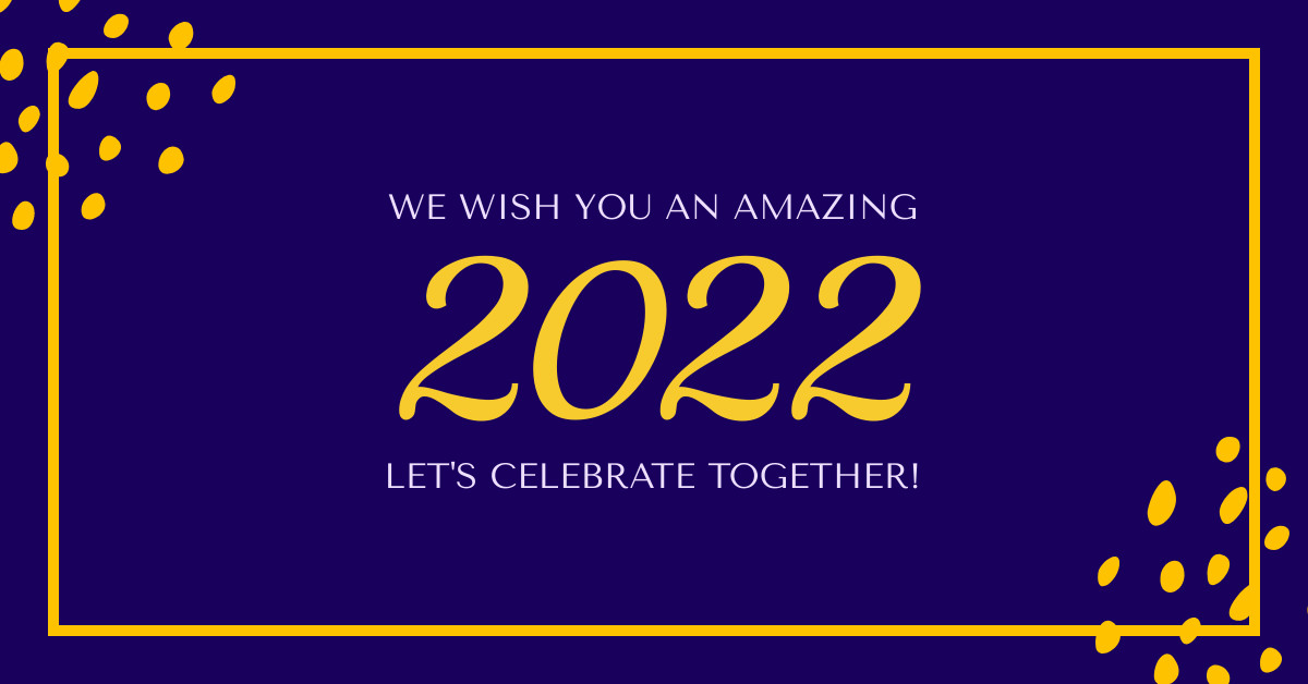 Celebrate Amazing 2022 Together Responsive Landscape Art 1200x628