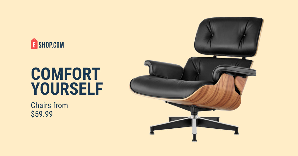 Comfort Yourself Chair Promo Responsive Landscape Art 1200x628