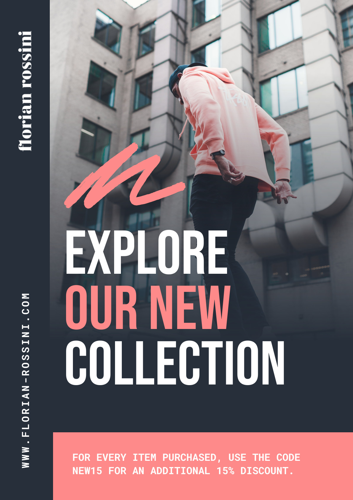 Explore Our New Fashion Collection Poster