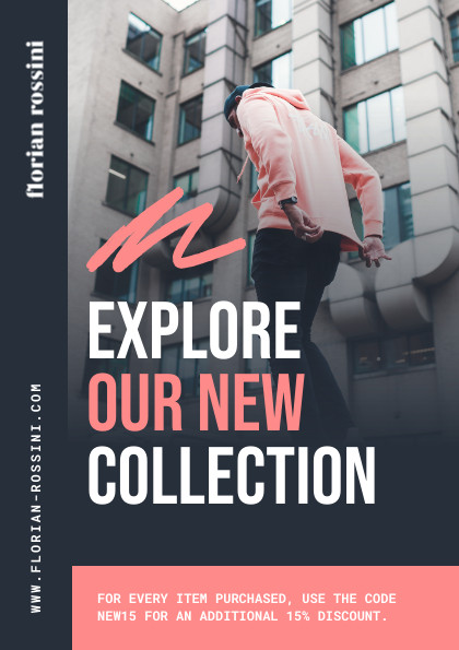 Explore Our New Fashion Collection Flyer