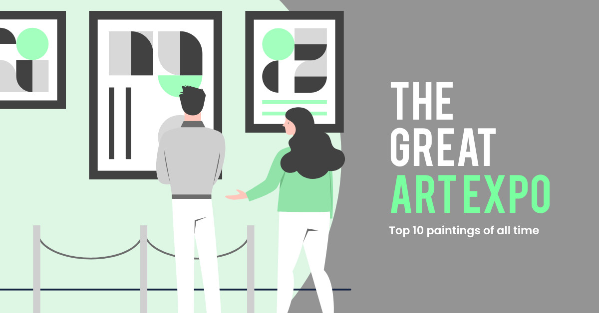The Great Art Expo with Top 10 Paintings Responsive Landscape Art 1200x628