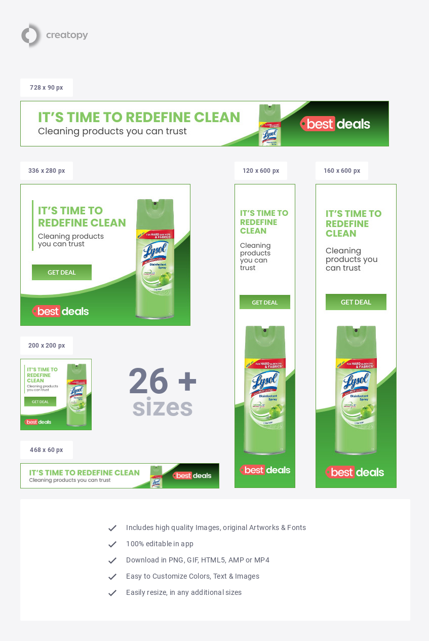 Best Deals Cleaning Products - display