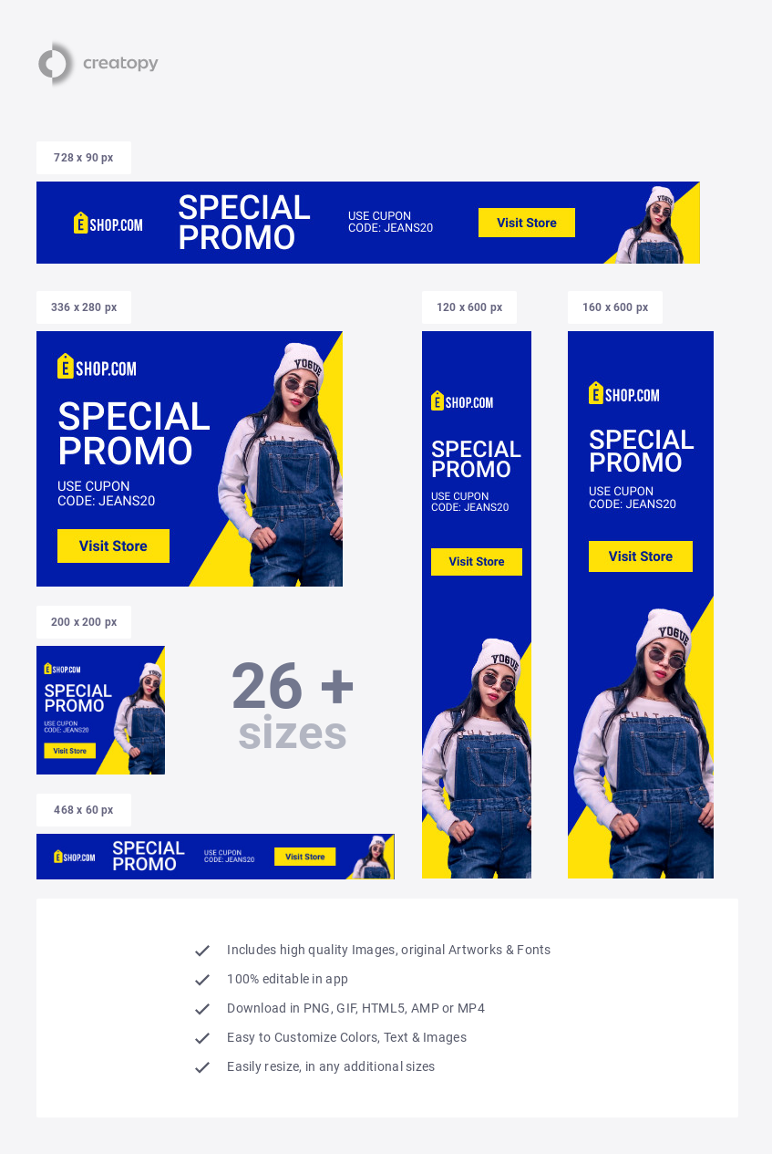 Special Jeans Promo with Coupon Code  - display