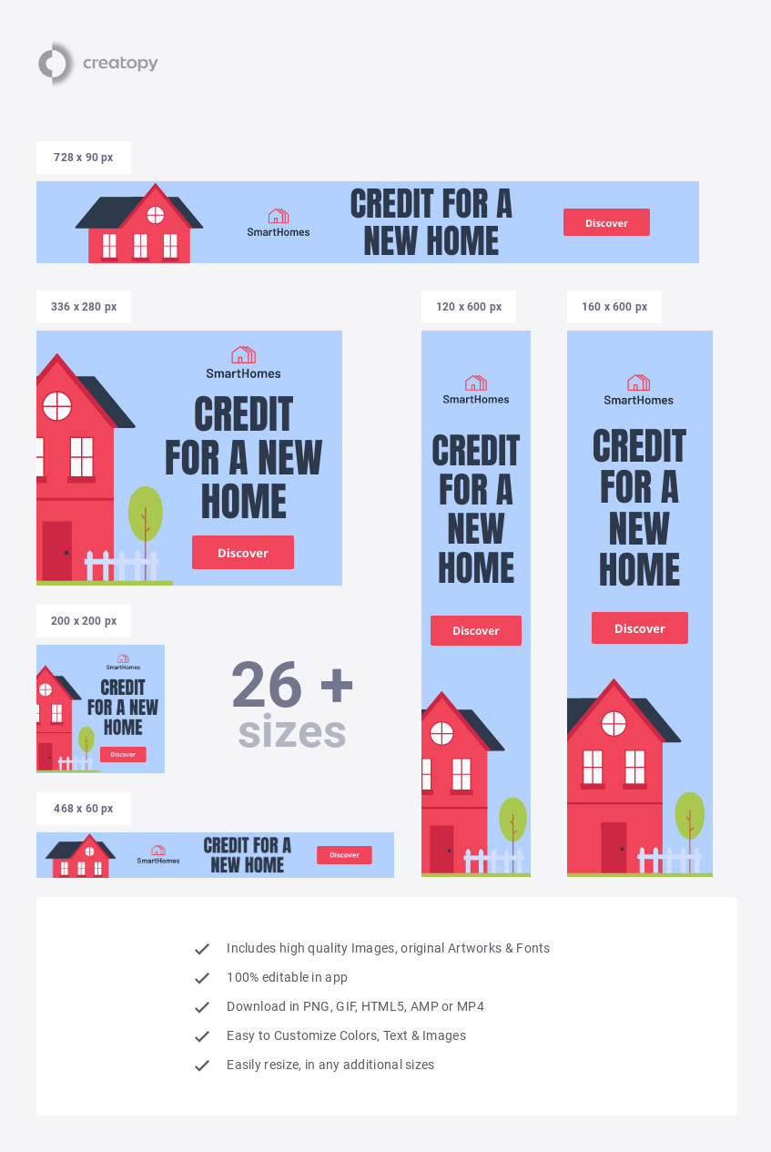 Smart Credit for a New Home - display