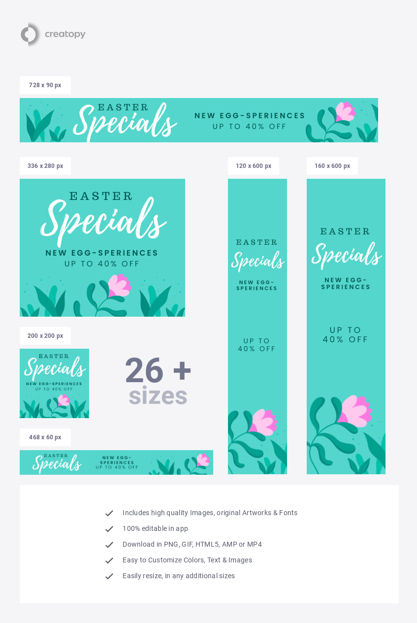 Easter Specials New Egg-sperience - display