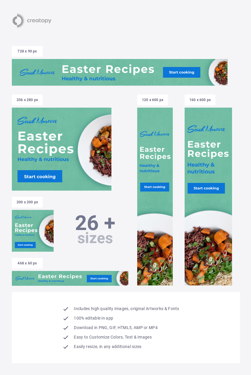 Healthy and Nutritious Easter Recipes - display