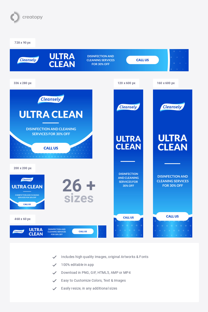 Ultra Clean Disinfection Services - display