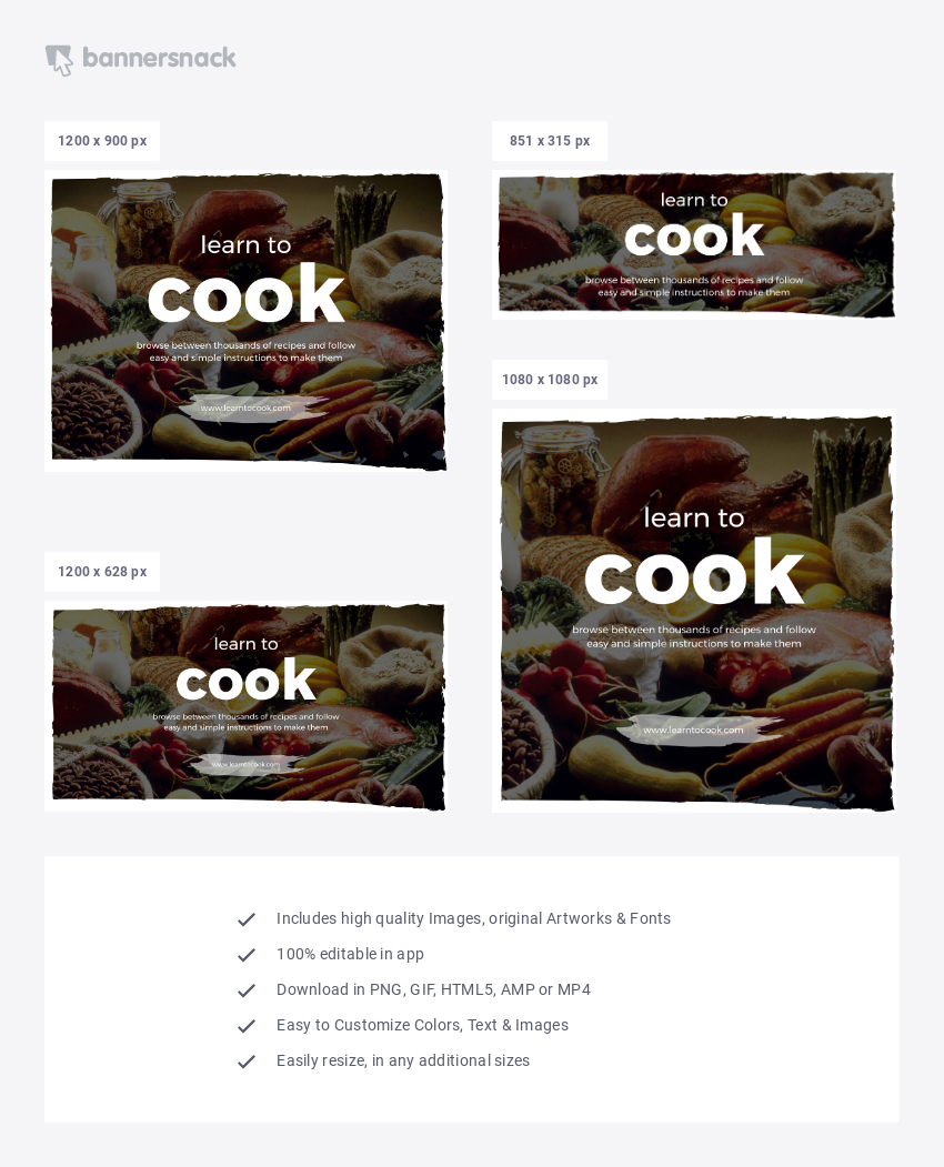 Learn to Cook - social