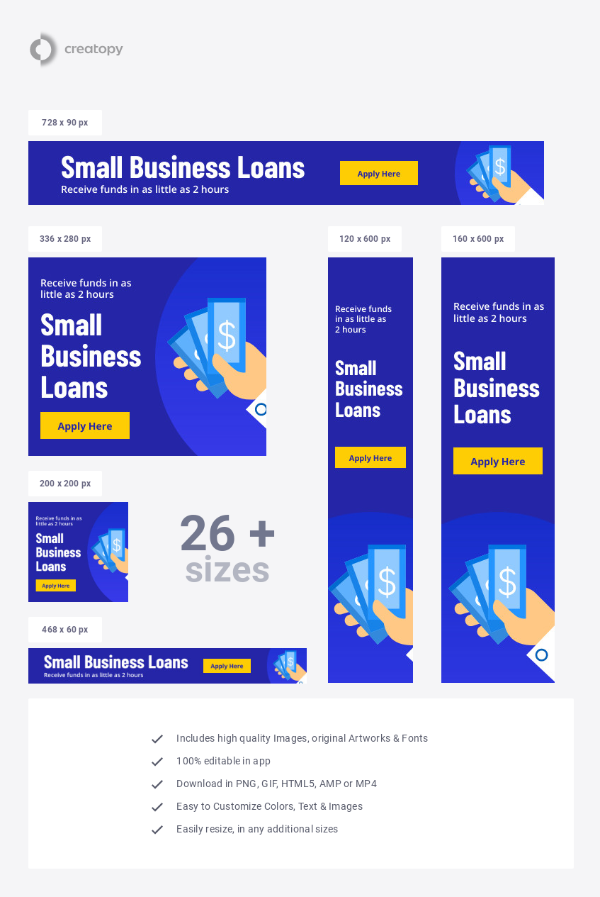Quick Small Business Loans - display