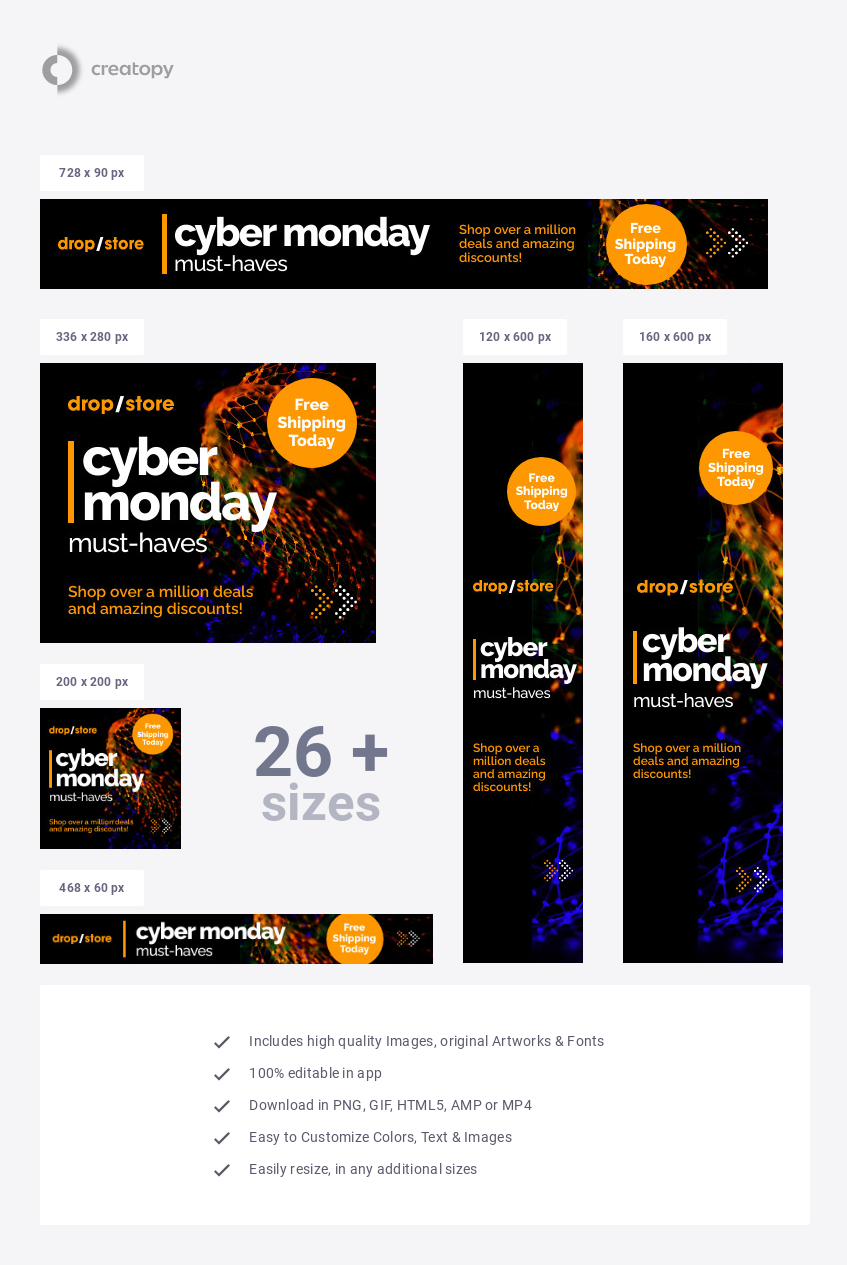 Cyber Monday Must Have - display