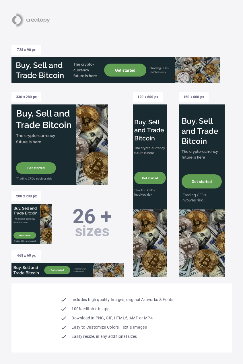 Buy, Sell and Trade Bitcoin - display