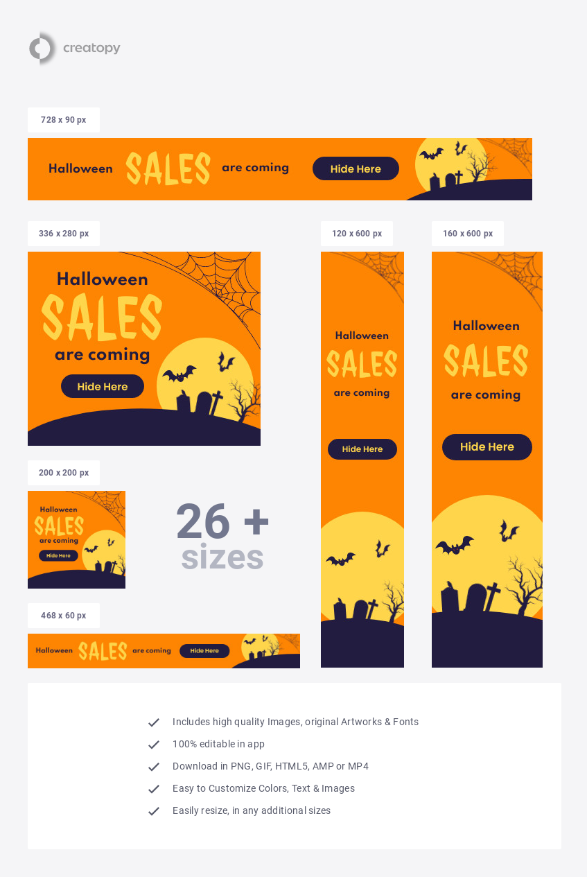 Halloween Sales are Coming - display