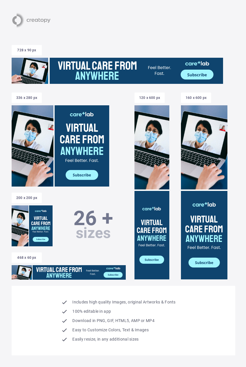 Virtual Care from Anywhere - display