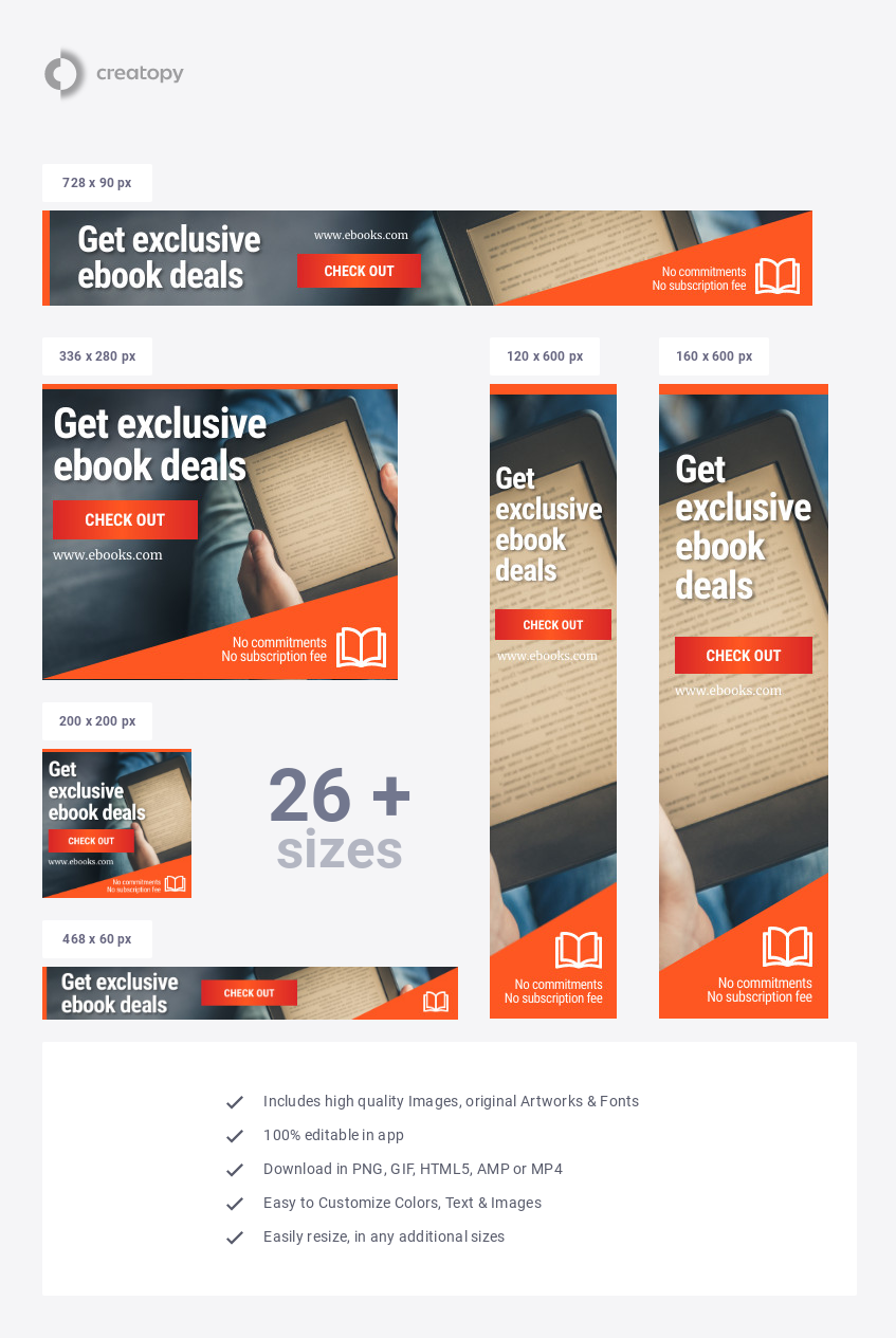 Exclusive Ebook Deals - display