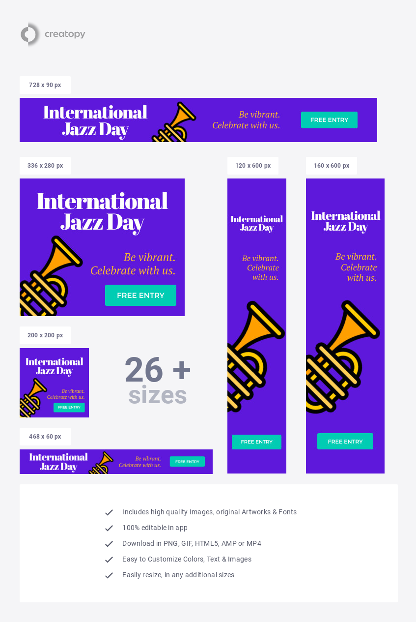 International Jazz Day  - display