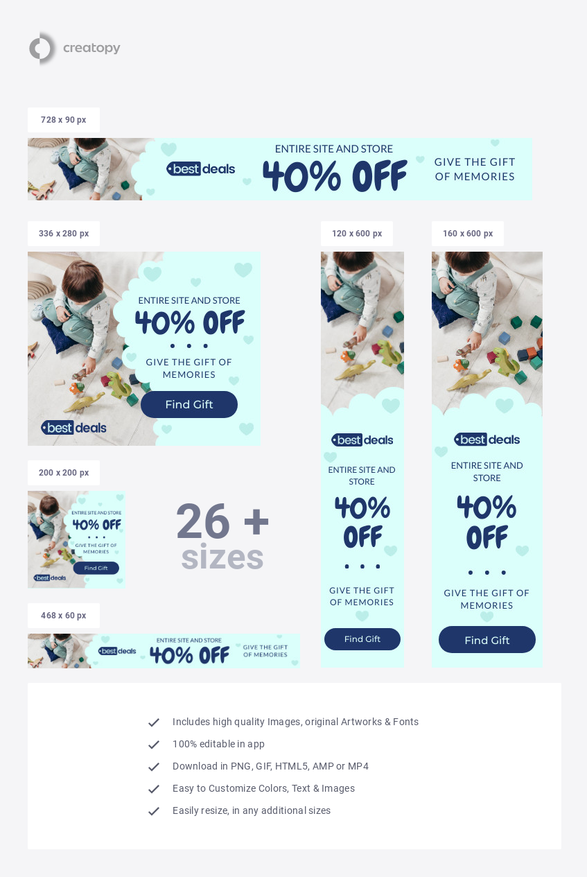 Luxury Flower Delivery Ad Template - Creatopy