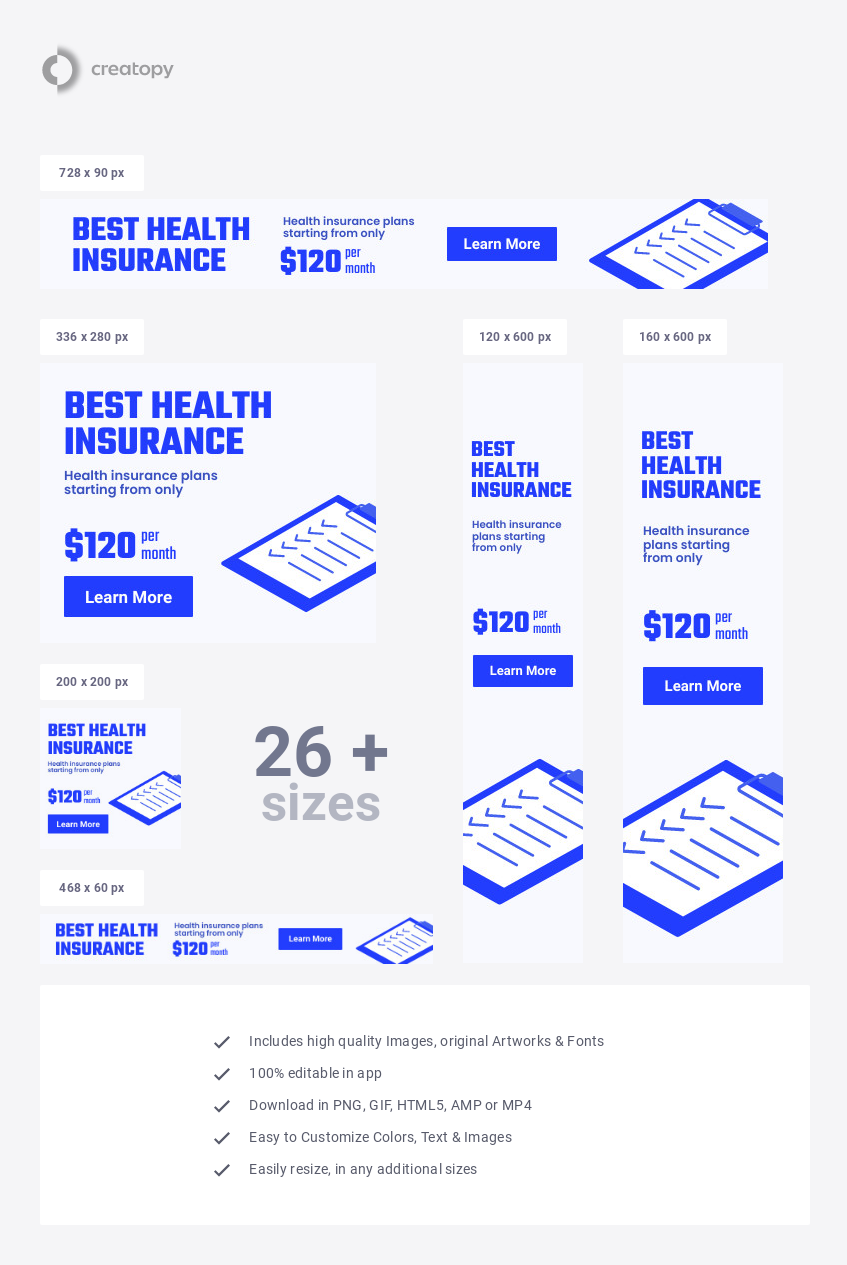 Blue Health Insurance Plans - display