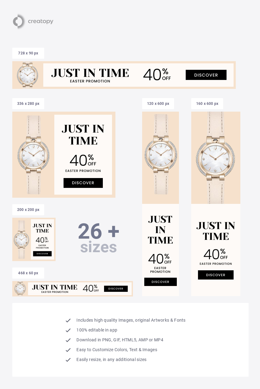 Timeless Luxury Watch - display