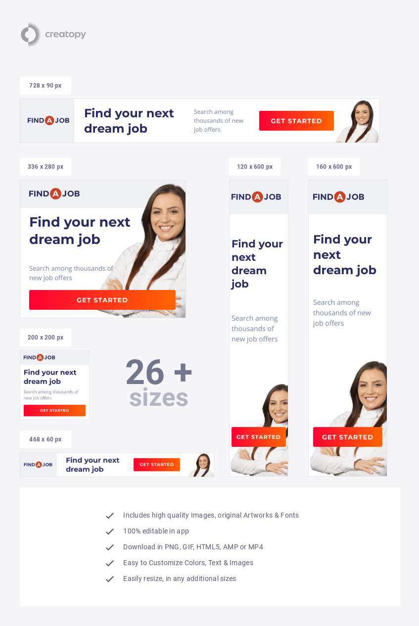 Find Your Next Dream Job - display