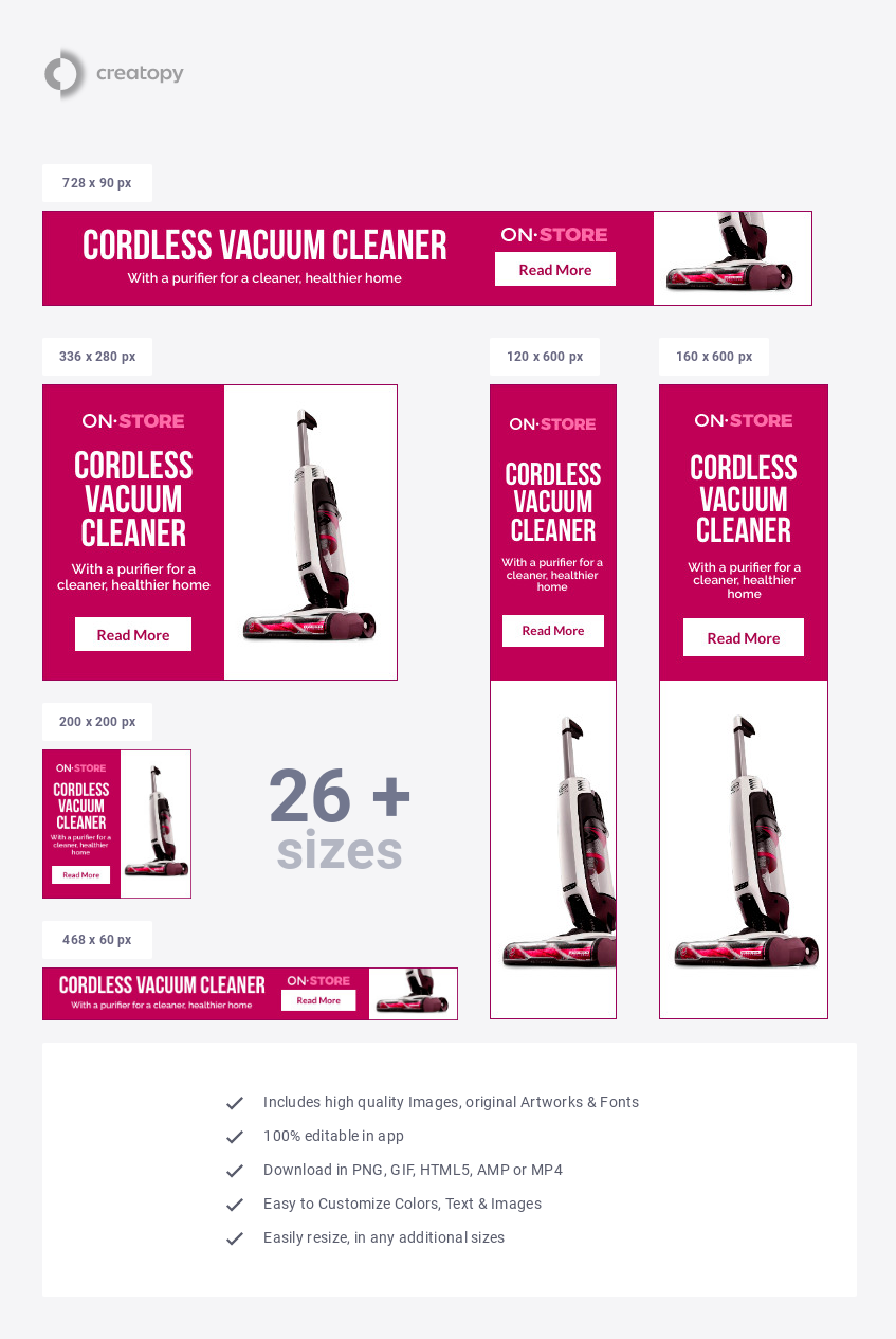 On Store Vacuum Cleaner Offer - display