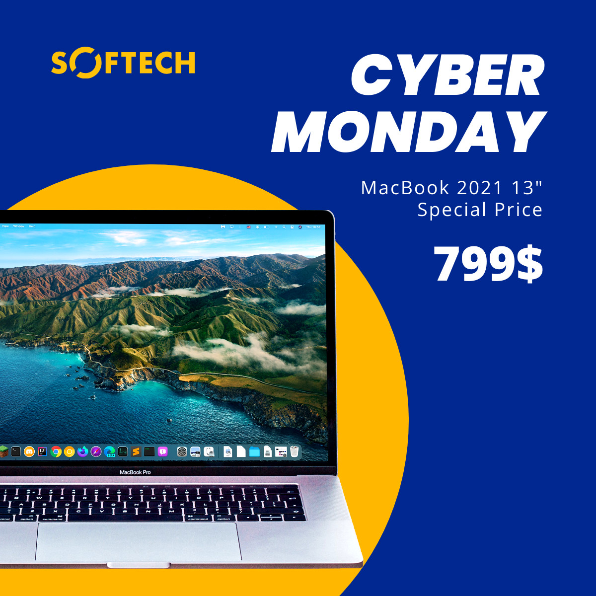 Cyber Monday MacBook 2021 Deal