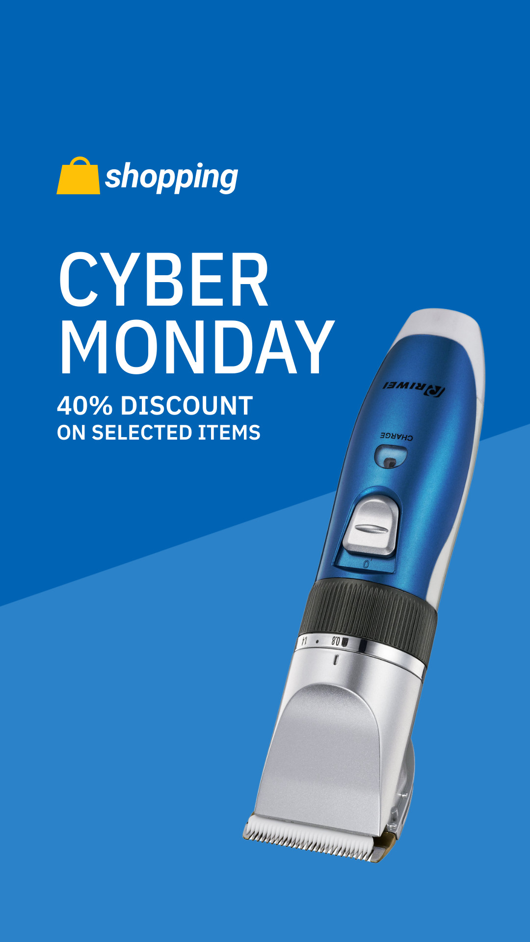 Cyber Monday Blue Shaver Discount