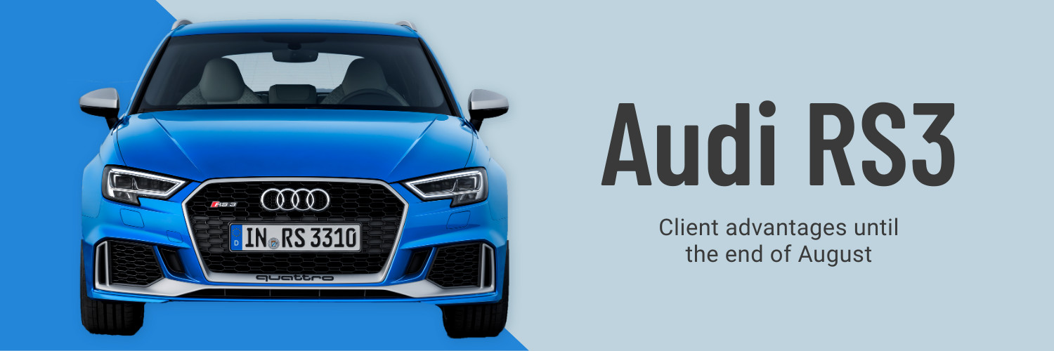 Audi RS3 Client Advantage Car Deals 