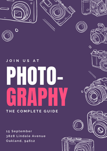 Photography Complete Guide – Flyer Template  420x595