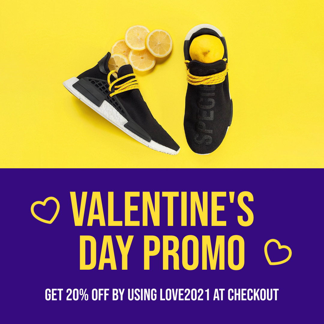 Valentine's Day Lemon Shoe Promo